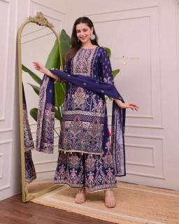 Astha chinon silk Salwar Kameez retailer in Hyderabad