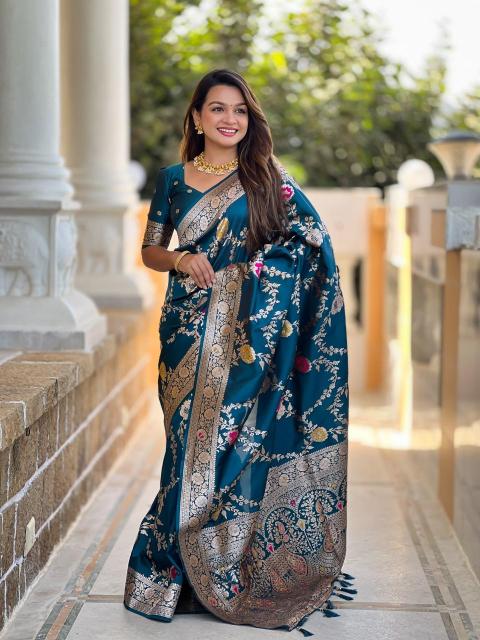 Banarasi-1 soft banarasi silk Wholesale Saree delaer in india