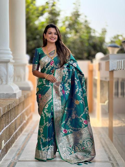 Banarasi-1 soft banarasi silk Wholesale Saree delaer in india