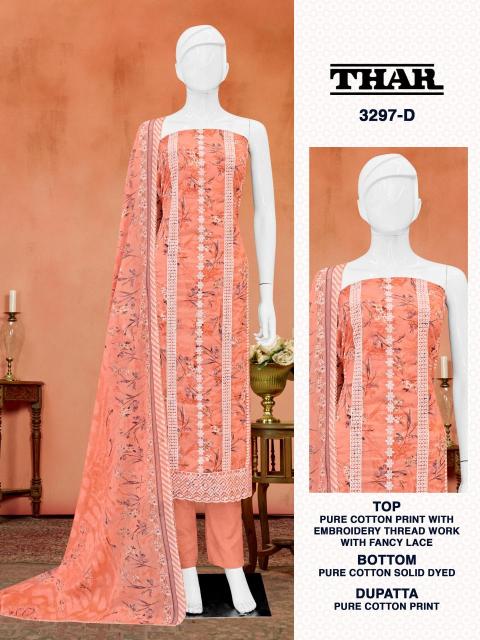 Bipson prints thar 3297 Dress material distributors in Kolkata