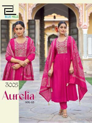 Blue hills aurelia vol 3 Kurti Manufacturers in Ahmedabad