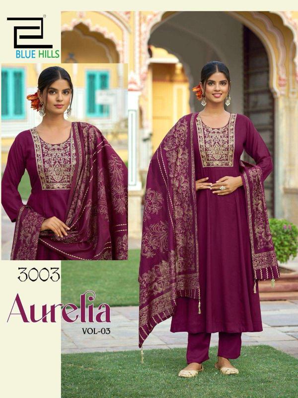 Blue hills aurelia vol 3 Kurti Manufacturers in Ahmedabad