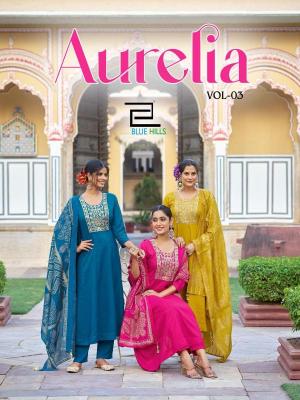 Blue hills aurelia vol 3 Kurti Manufacturers in Ahmedabad