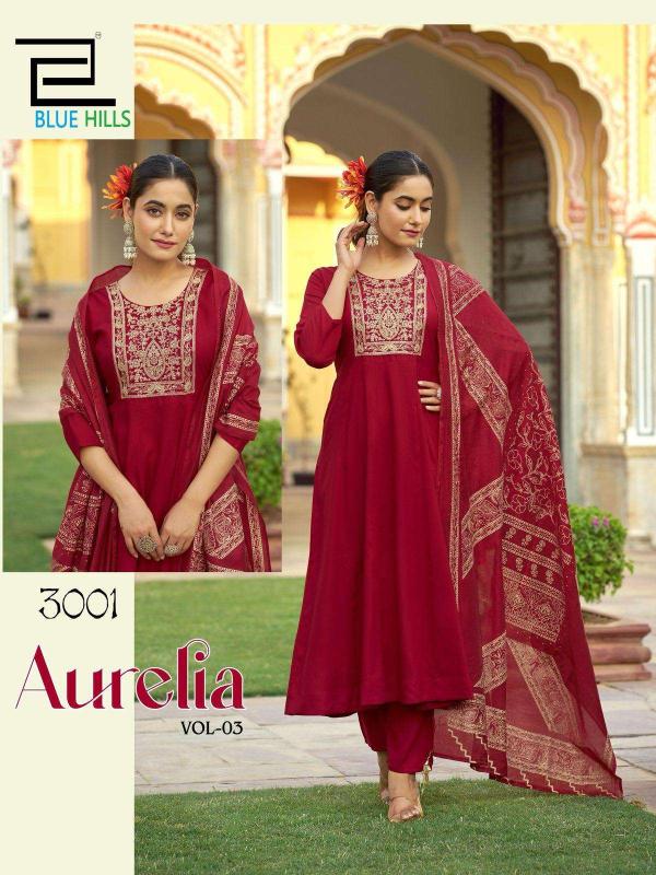 Blue hills aurelia vol 3 Kurti Manufacturers in Ahmedabad