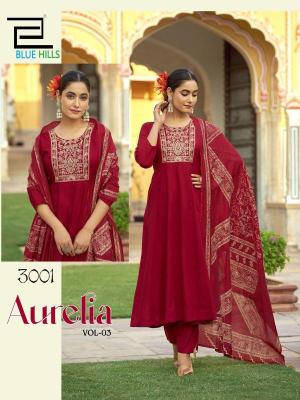 Blue hills aurelia vol 3 Kurti Manufacturers in Ahmedabad