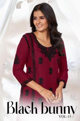 Blue hills black bunny vol 15 Kurti exporters in Surat