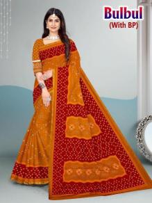 Bulbul cotton printed Wholesale saree suppliers