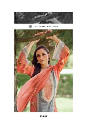 Cross stitch the hermitage Dress materials wholesaler in Ahmedabad