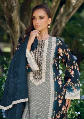 Cross stitch the hermitage Dress materials wholesaler in Ahmedabad