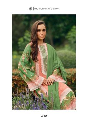 Cross stitch the hermitage Dress materials wholesaler in Ahmedabad