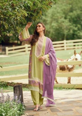 Cross stitch the hermitage Dress materials wholesaler in Ahmedabad