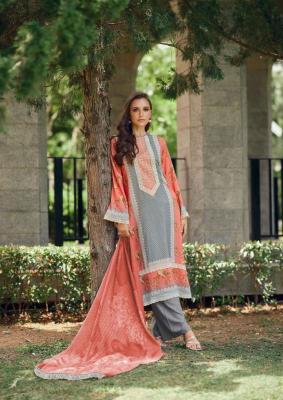 Cross stitch the hermitage Dress materials wholesaler in Ahmedabad