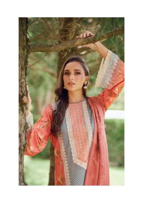 Cross stitch the hermitage Dress materials wholesaler in Ahmedabad