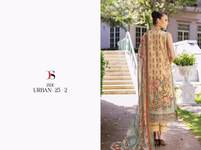 Deepsy suits jade urban lawn 25-2 Pakistani suits supplier in Hyderabad