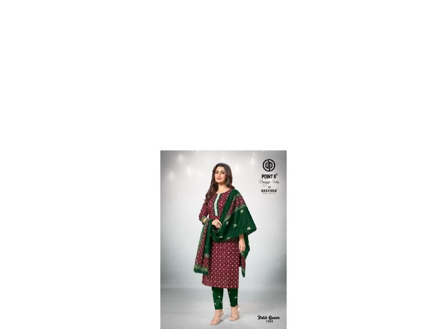 Deeptex Batik Queen Vol-1 – Kurti Pant With Dupatta - Wholesale manufactures in Surat