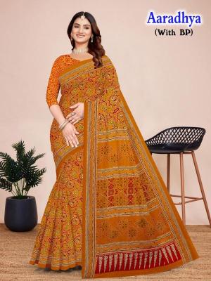 Devson aaradhya cotton printed Indian saree suppliers in Bangalore