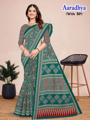 Devson aaradhya cotton printed Indian saree suppliers in Bangalore