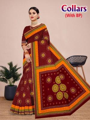 Devson collars cotton printed Saree manufacturers in Bangalore