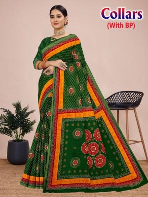 Devson collars cotton printed Saree manufacturers in Bangalore
