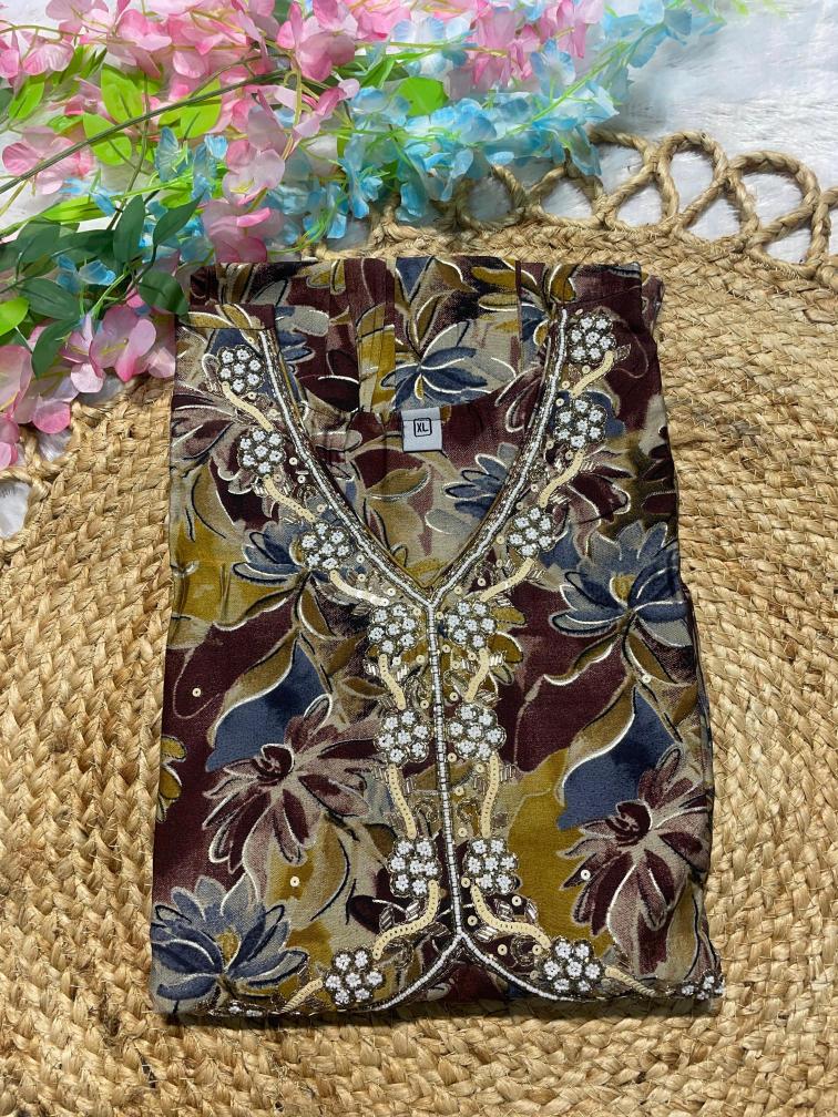 Diva 107 modal print  Ladies Kurti manufacturer in Kolkata