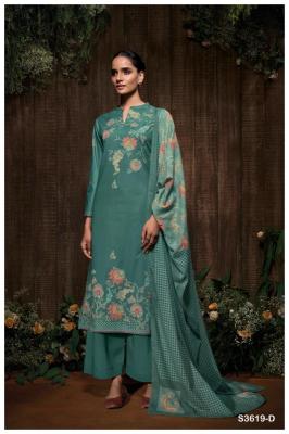 Ganga bidita 3619 Cotton dress materials in Kolkata