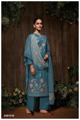 Ganga bidita 3619 Cotton dress materials in Kolkata