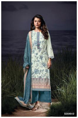 Ganga charlotte 3549  Designer dress materials in Kolkata