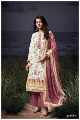 Ganga charlotte 3549  Designer dress materials in Kolkata