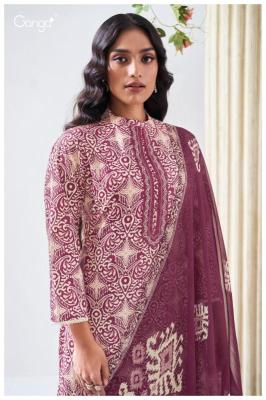 Ganga christa 3599 Surat textile market dress materials