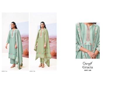 Ganga cracia 3517 Bulk dress materials supplier