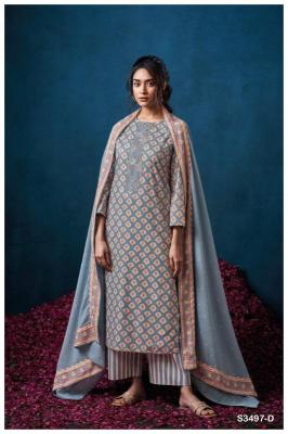 Ganga devin 3497  Printed dress materials wholesale in Ahmedabad