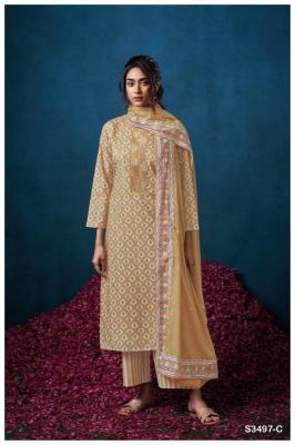 Ganga devin 3497  Printed dress materials wholesale in Ahmedabad