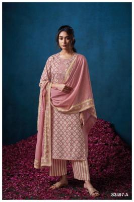 Ganga devin 3497  Printed dress materials wholesale in Ahmedabad