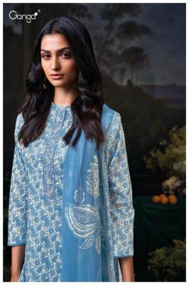 Ganga fiora 3598  Wholesale dress material suppliers
