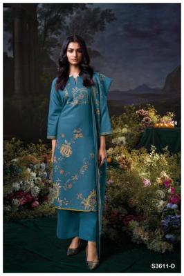 Ganga idhika 3611 Ladies dress material suppliers in Delhi