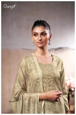 Ganga linzy 3450 Wholesale dress materials online