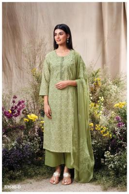 Ganga manvika 3580 Wholesale dress materials online