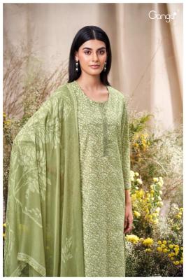 Ganga manvika 3580 Wholesale dress materials online