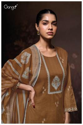 Ganga samantha 3637 Dress materials wholesalers in Surat