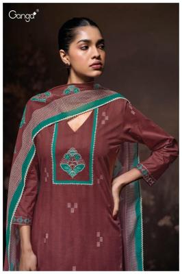 Ganga samantha 3637 Dress materials wholesalers in Surat