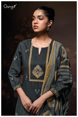 Ganga samantha 3637 Dress materials wholesalers in Surat