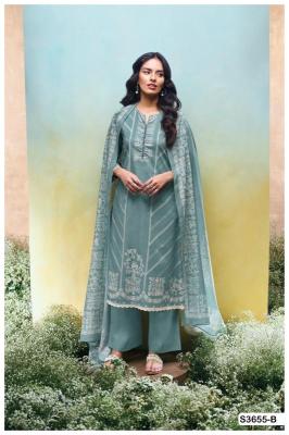 Ganga sanuli 3655 Dress materials manufacturers in ahmedabad