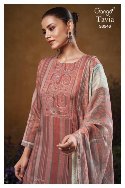 Ganga tavia 3546 Dress materials wholesale market in Bangalore