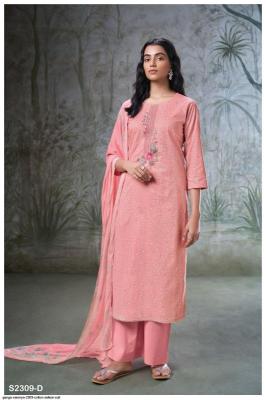 Ganga varenya 2309 Cotton dress materials in Kolkata