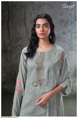 Ganga varenya 2309 Cotton dress materials in Kolkata