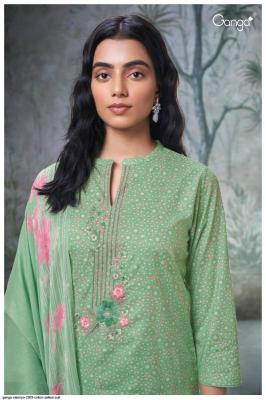 Ganga varenya 2309 Cotton dress materials in Kolkata