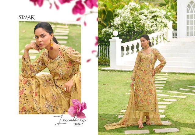 Glossy simar niva Indian wedding salwar kameez wholesale