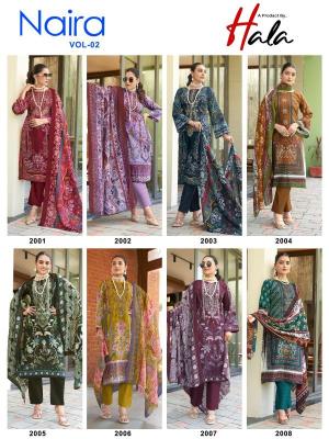 Hala naira vol 2 Dress material wholesalers in Kolkata