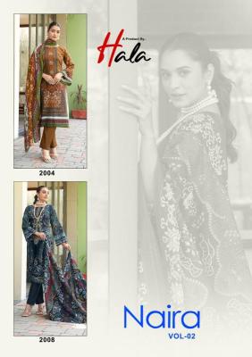 Hala naira vol 2 Dress material wholesalers in Kolkata