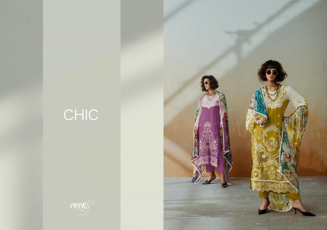 Heer chic vol-209 Wholesale dress materials market in Surat